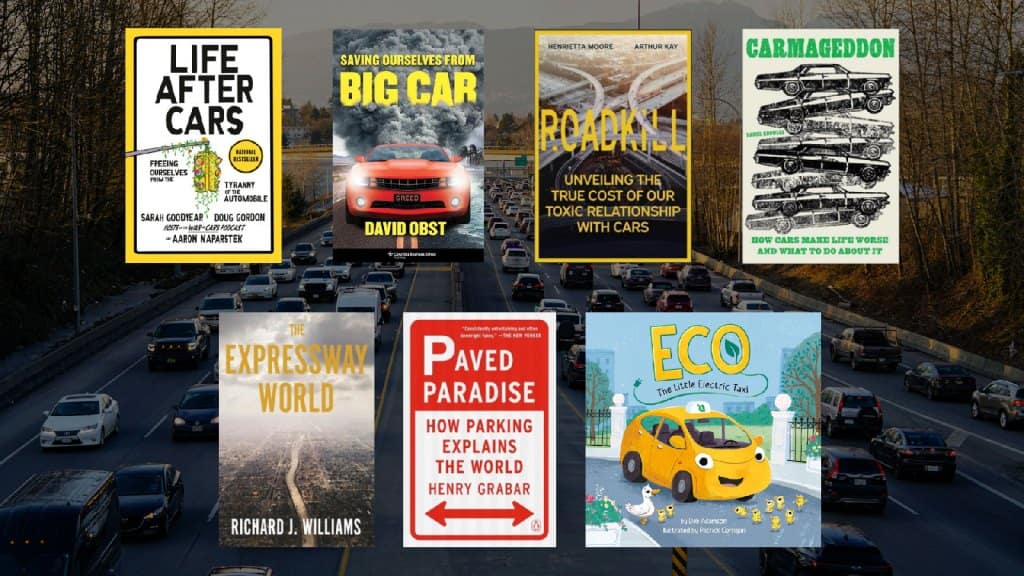The problem with cars in six books