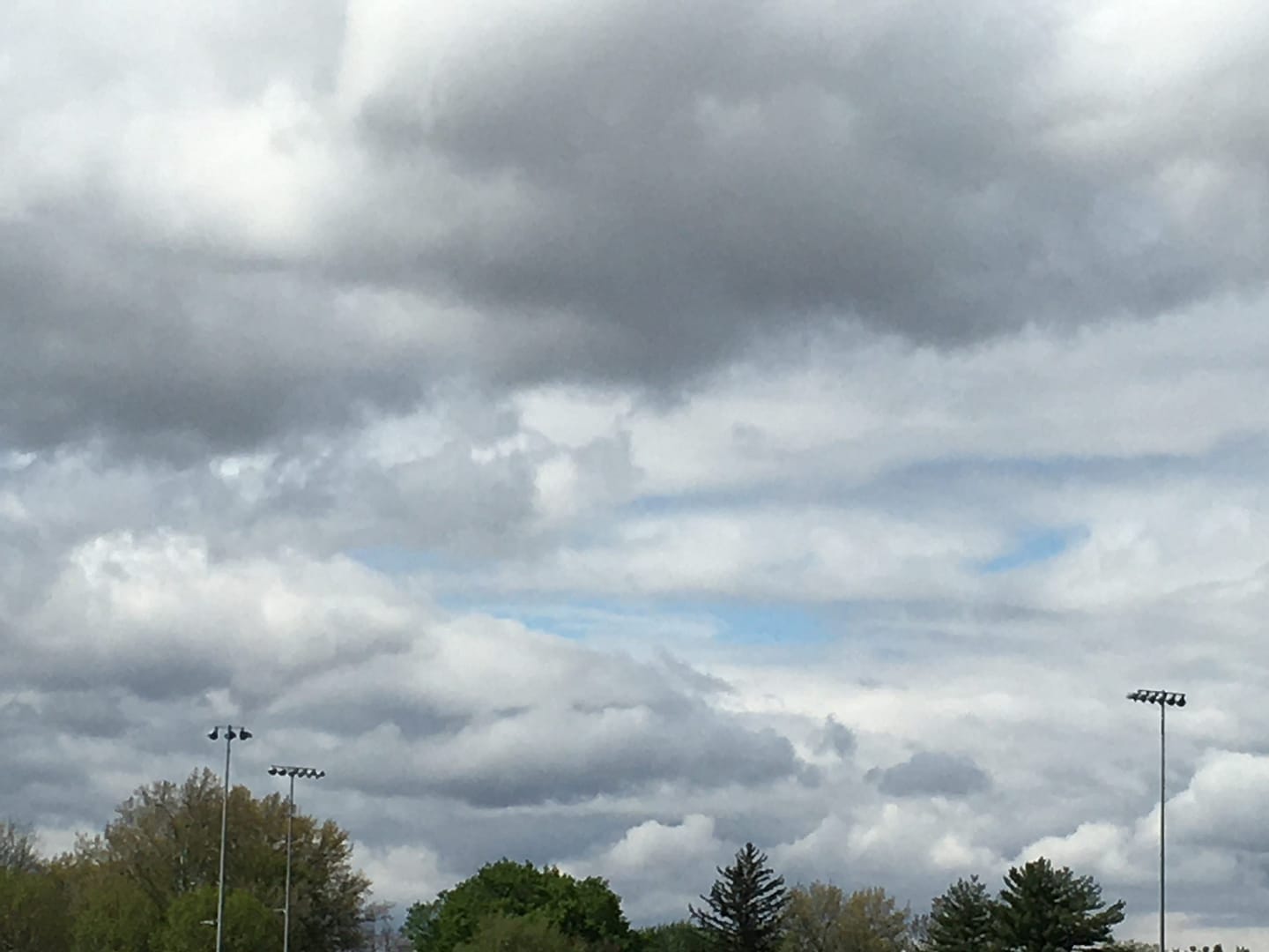 Spring clouds; May 2020; Iowa, USA