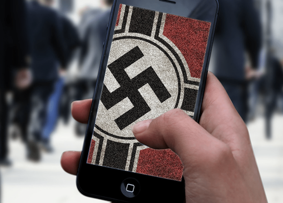 This image has an empty alt attribute; its file name is Extremism-online.png
